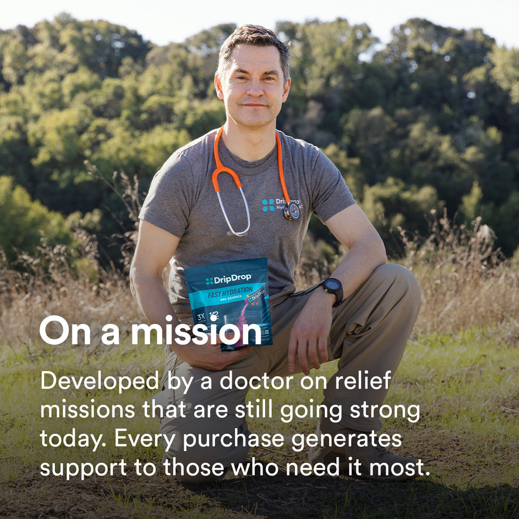 DripDrop Zero Sugar Plus, Strawberry Kiwi, Peach, Cherry Limeade, Wild Berry, 16 oz sticks, 16 count